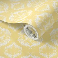 Mellow Yellow Damask