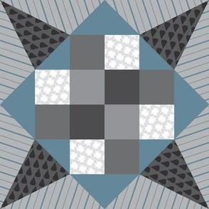 ticking quilt-ch