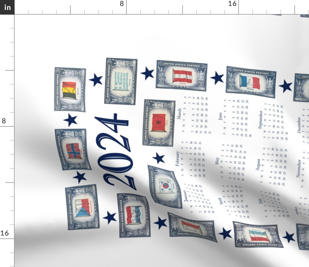 1943 Flag Postage Stamps