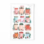 Home Comfort Tea towel calender