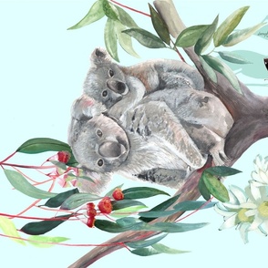 For the Love of Koalas-TeaTowel-2021 Calendar