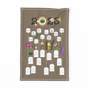 2023 Calendar Tea towel