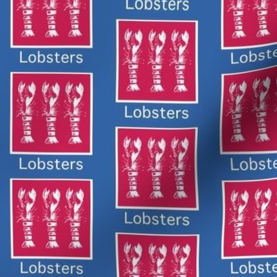 Nautical  Letter L - Lobster