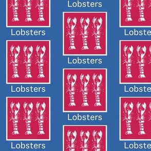 Nautical  Letter L - Lobster