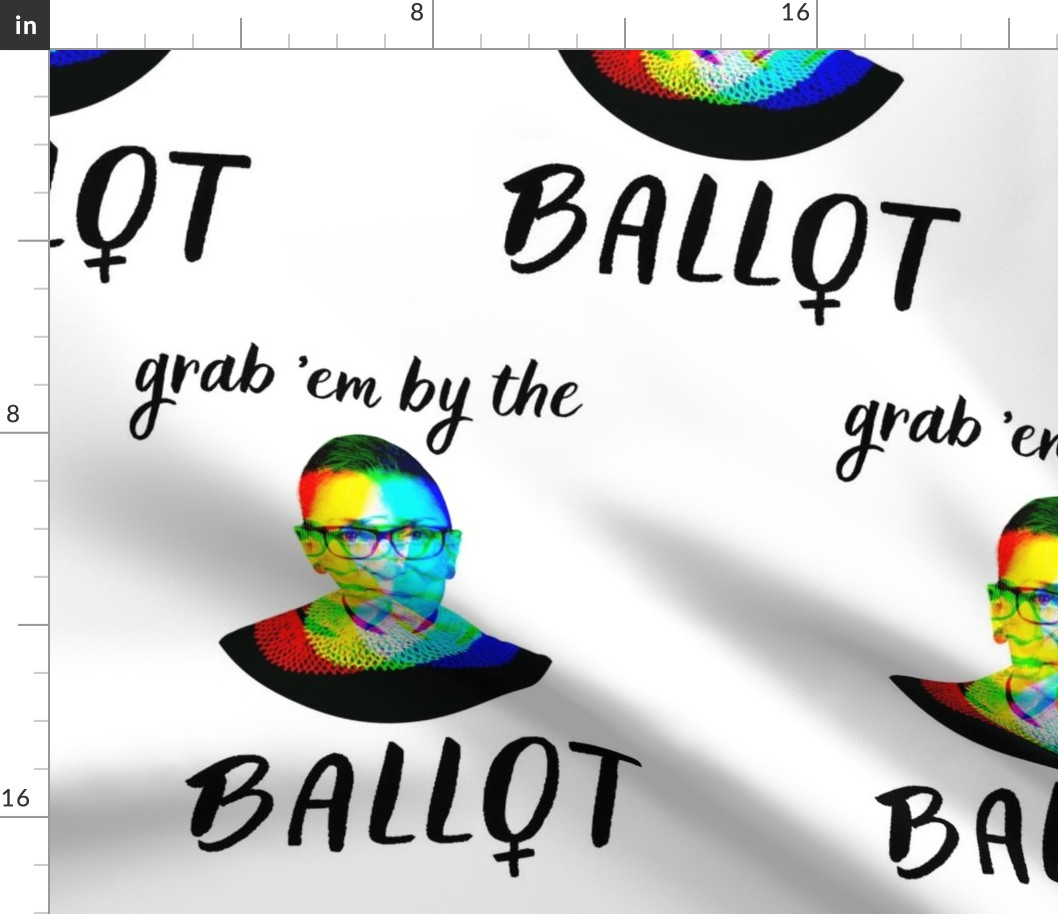 RBG grab 'em by the ballot