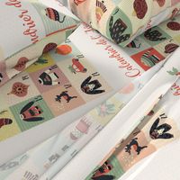 Advent Calendar Fabric - French