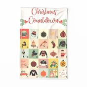 Advent Calendar Fabric - English