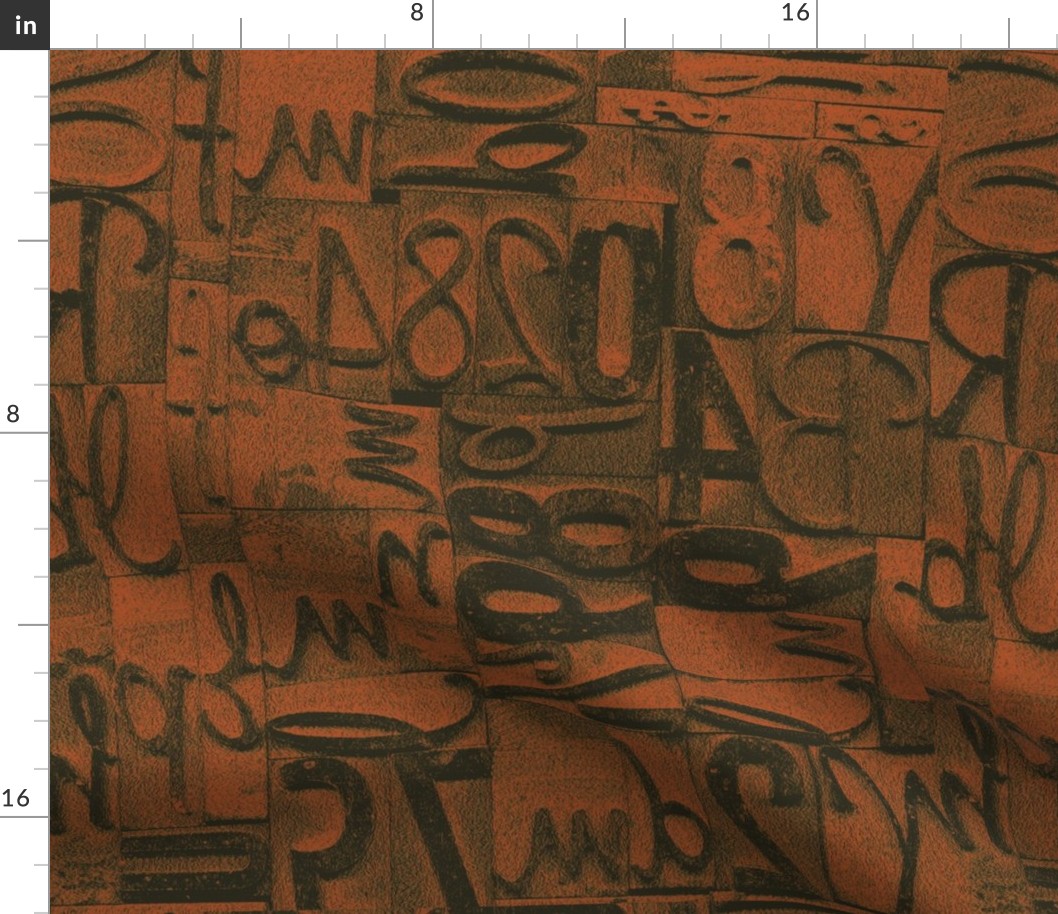 Wood type Orange