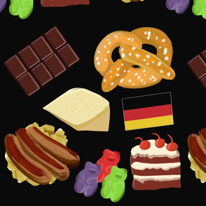 German Foods Black Large