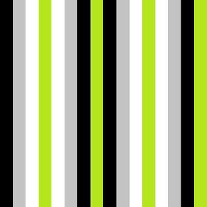 Alien stripes - 1/2 inch (vertical)