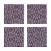 textured ogee diamond- mauve