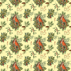 WINTERBERRY BIRDS (BUTTER)