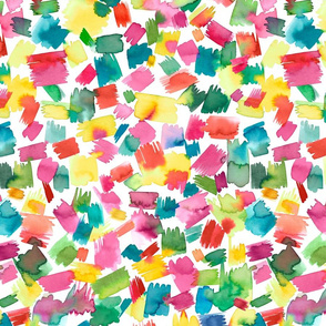 Abstract Spring Multicolored