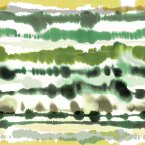 Soft lines watercolor Green
