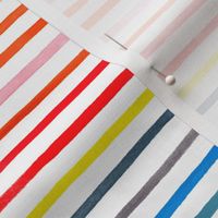 Rainbow marker stripes Multicolor