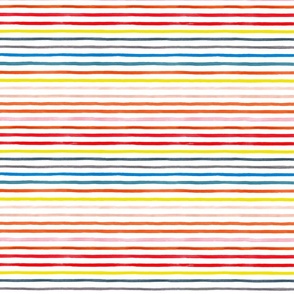 Rainbow marker stripes Multicolor