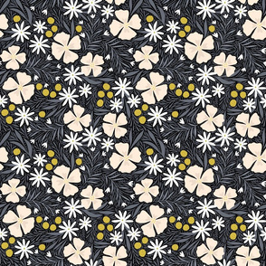 Hilda Floral (dark) (small scale)