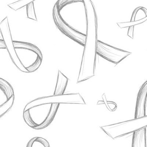 Sketch Gray Ribbon