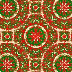 Christmas Festival: Alison's Circles - Wallpapered 