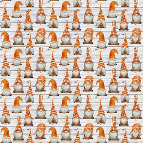 Fall Gnomes on Shiplap - small scale