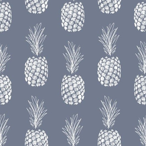 medium sketchy pineapple_slate and white