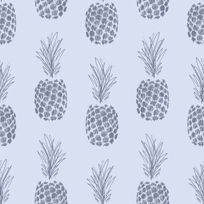 medium sketchy pineapple_soft lilac and slate