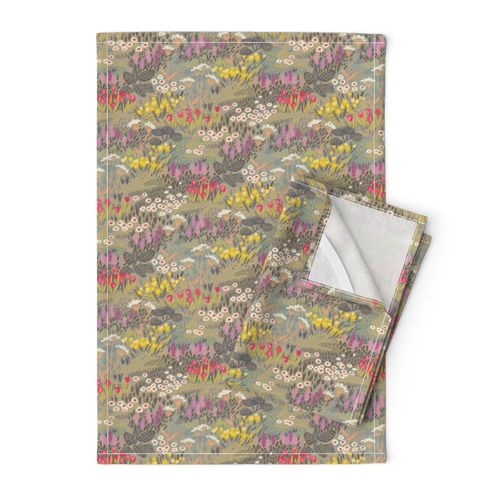 floral meadow olive