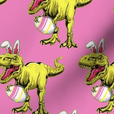 Easter Tyrannosaurus  Pink