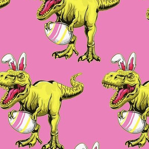 Easter Tyrannosaurus  Pink