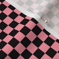 Pink and Black Checks