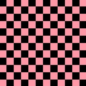 Pink and Black Checks