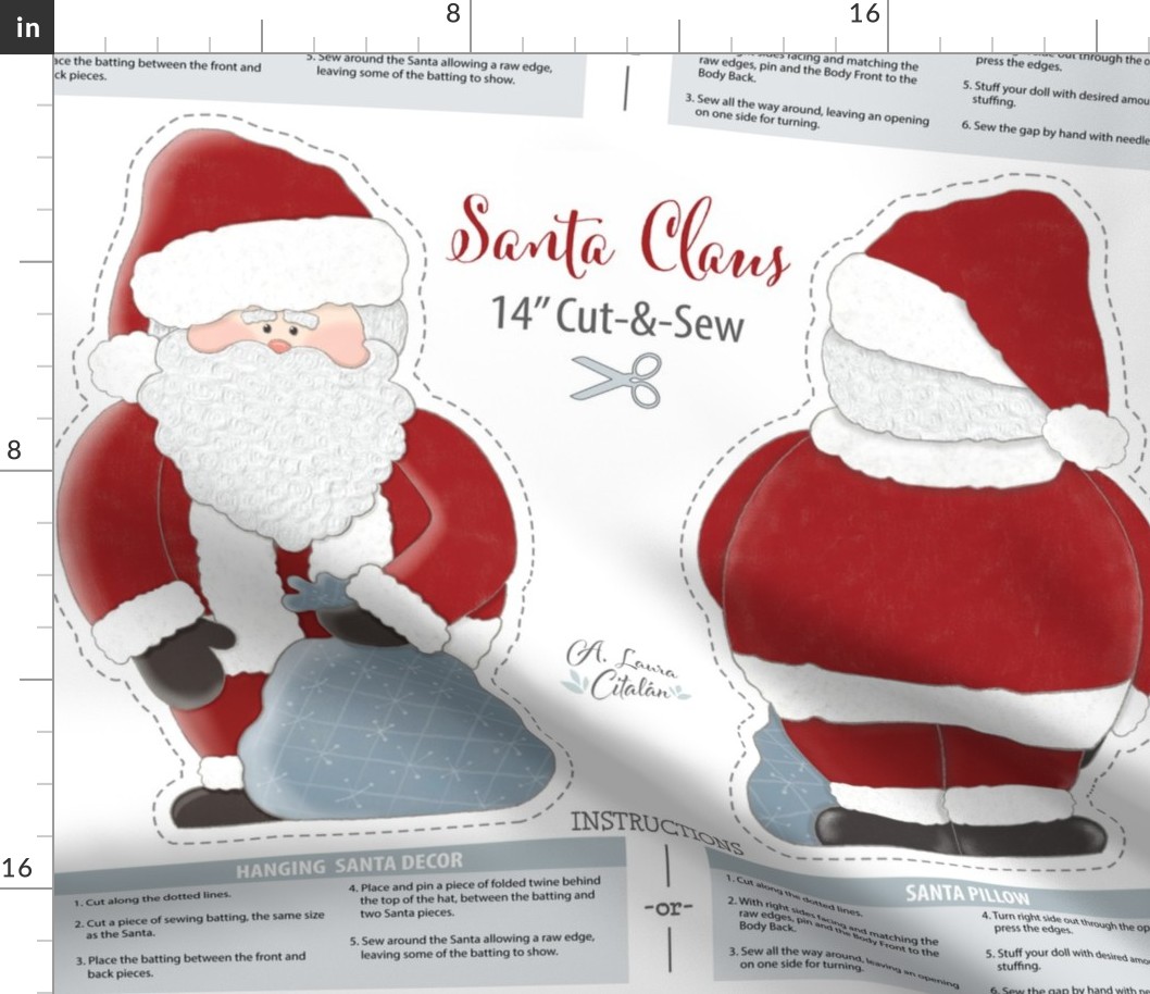 Santa Claus Cut & Sew