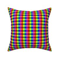 Rainbow Checkerboard Gingham