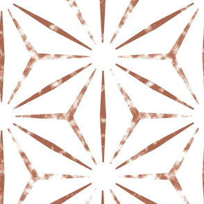 jumbo distressed geo sun_copper on white