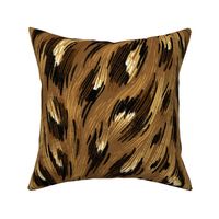 Leopard Print - Brown - Large Scale