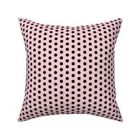 Pink And Black Polka Dot