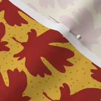 Maple Leaf Stripe - Gold BG