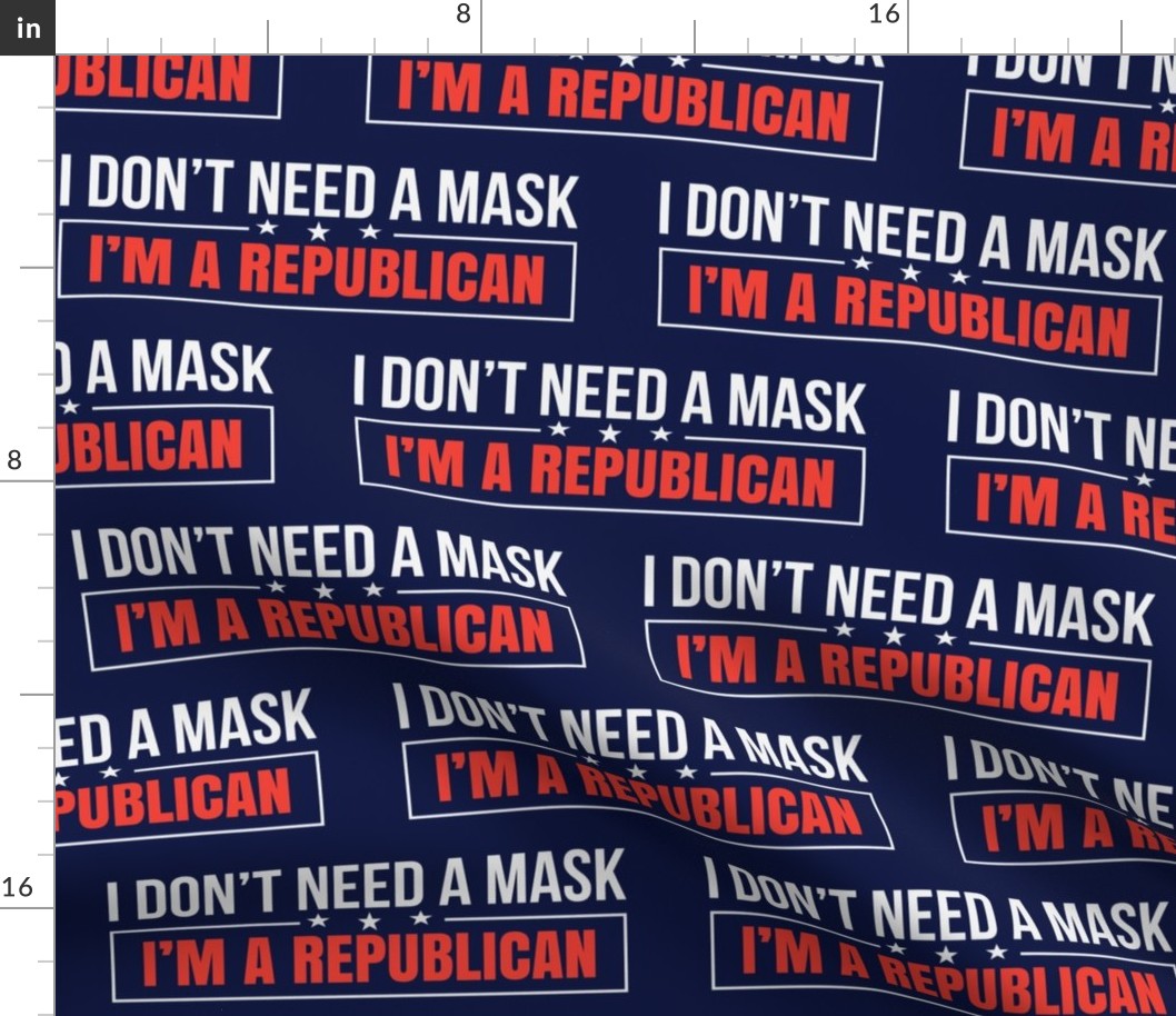 Republican 2020 Anti Mask Large