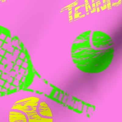 I Love Tennis! Pink