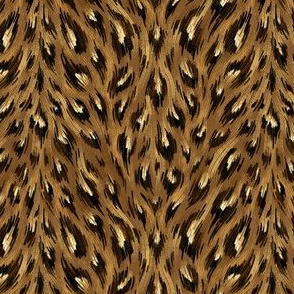 Leopard Print - Brown - Small Scale