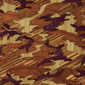 wood camo low saturation