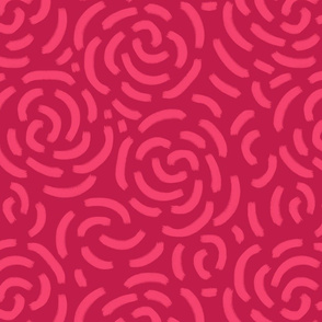 Abstract roses pinkish reds