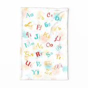  ABCs of Typography Tea Towel 