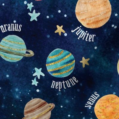planets and their names // indigo