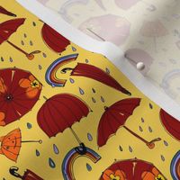 Autumn umbrellas (smaller version)