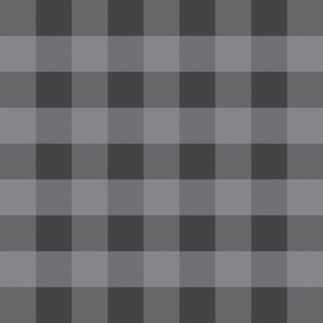 grey flannel buffalo check plaid