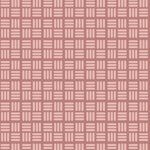 Pink Geometric Pattern