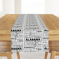 Alabama cities, white
