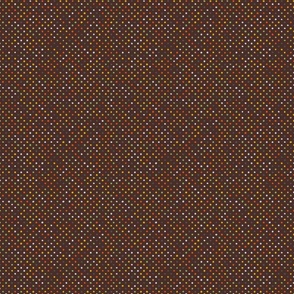 Autumn Polka dots - Brown