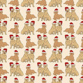 Dogs in Santa Hats - Large Scale